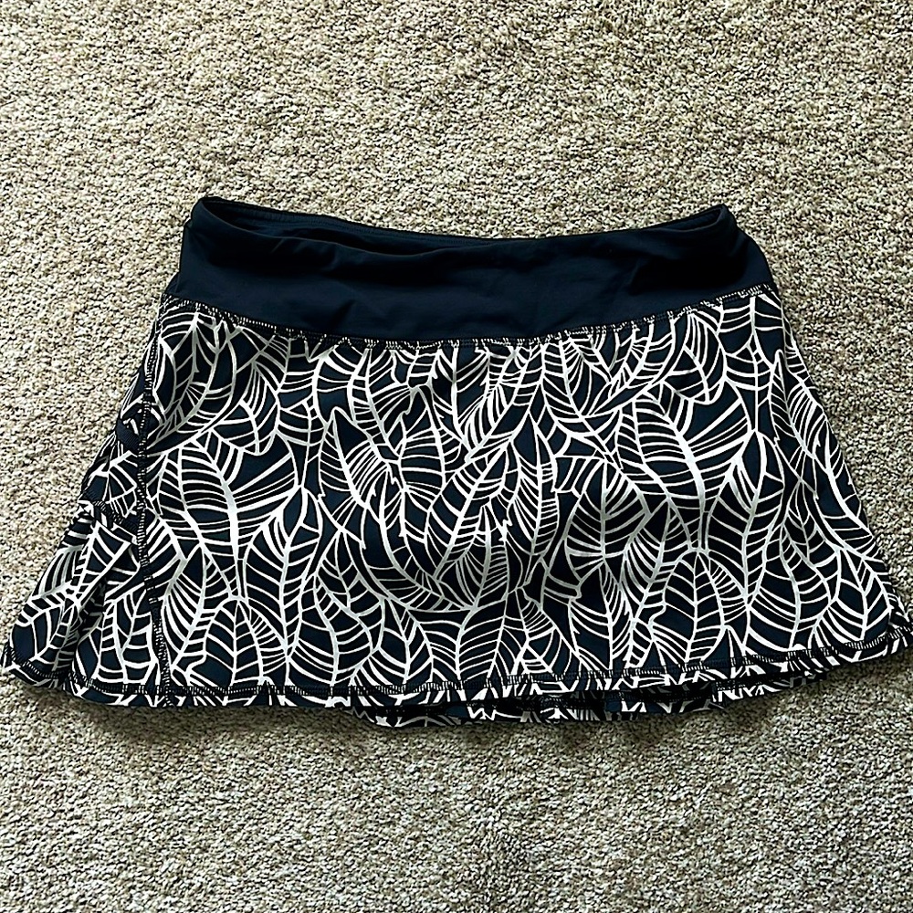 Lululemon pace rival skirt 2 way stretch